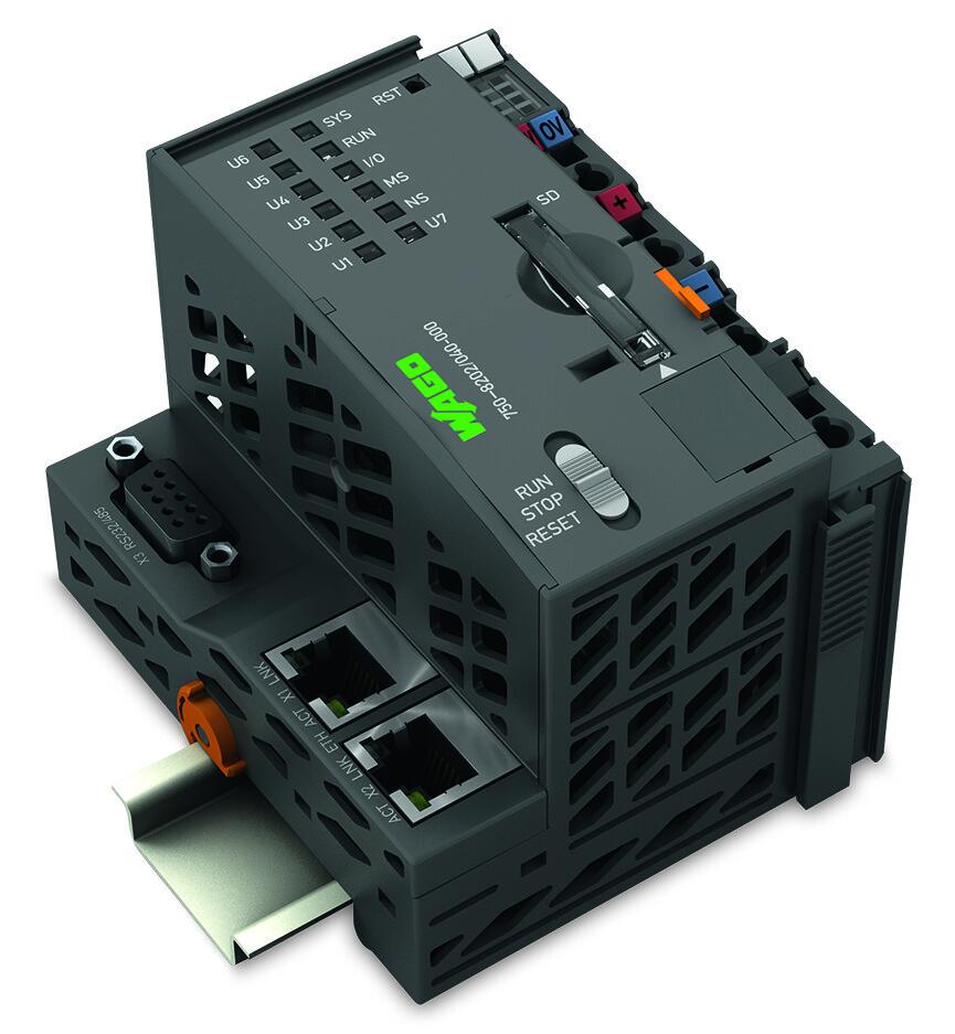 PFC200控制器; 2 x ETHERNET, RS-232/-485; Extreme